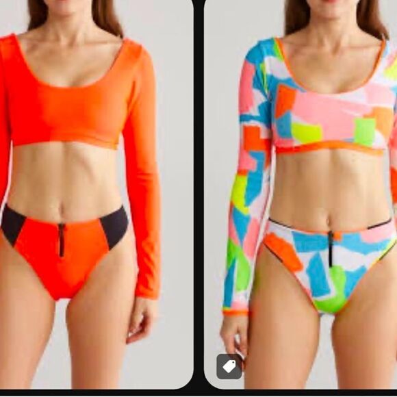 Maaji Fire Besti Mimmi Long Sleeve Reversible
Two- Piece Swimsuit - Picture 1 of 9
